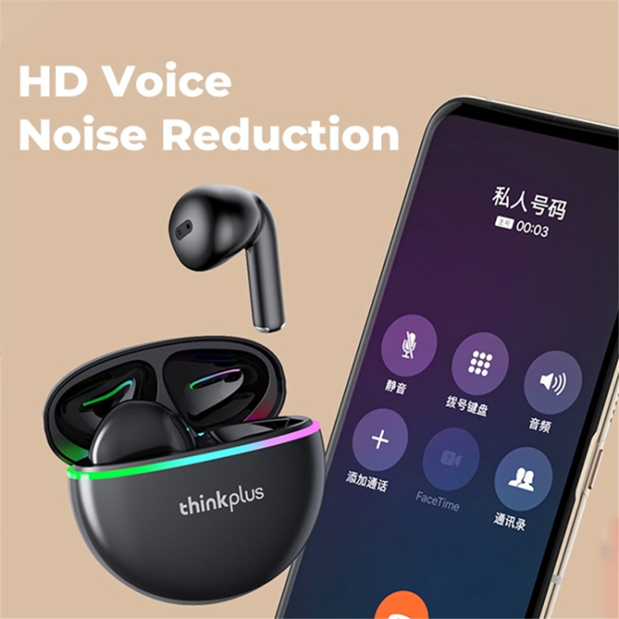 Lenovo - LENOVO TWS Trådlösa Bluetooth-Hörlurar In-ear Thinkplus XT97