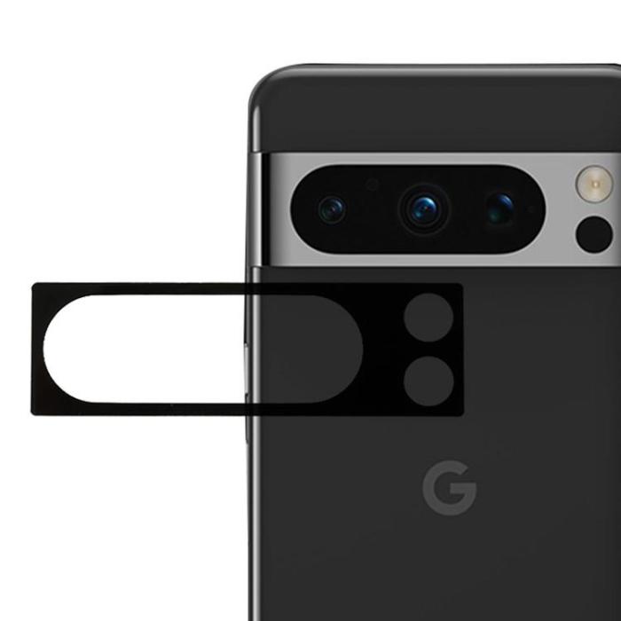 OEM - [1-PACK] Google Pixel 8 Kameralinsskydd i Härdat Glas - Svart