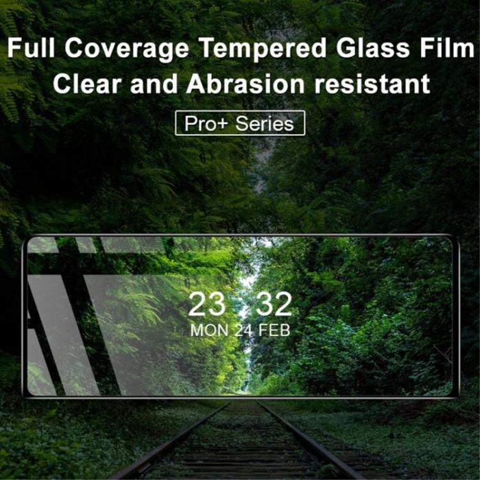 Imak - IMAK Galaxy Z Fold 4 Härdat Glas Skärmskydd HD 9H Full Glue - Svart