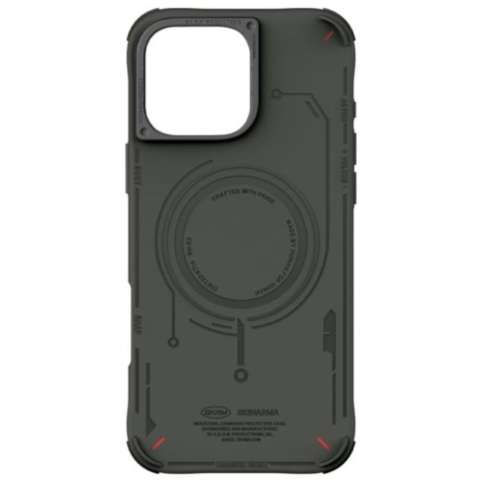 Skinarma - Skinarma iPhone 16 Pro Max Mobilskal MagSafe Mecha - Olive