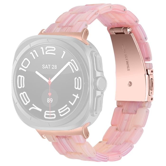 A-One Brand - Galaxy Watch 8/8 Classic (40/44/46mm) Armband Acrylic Vattentät Resin