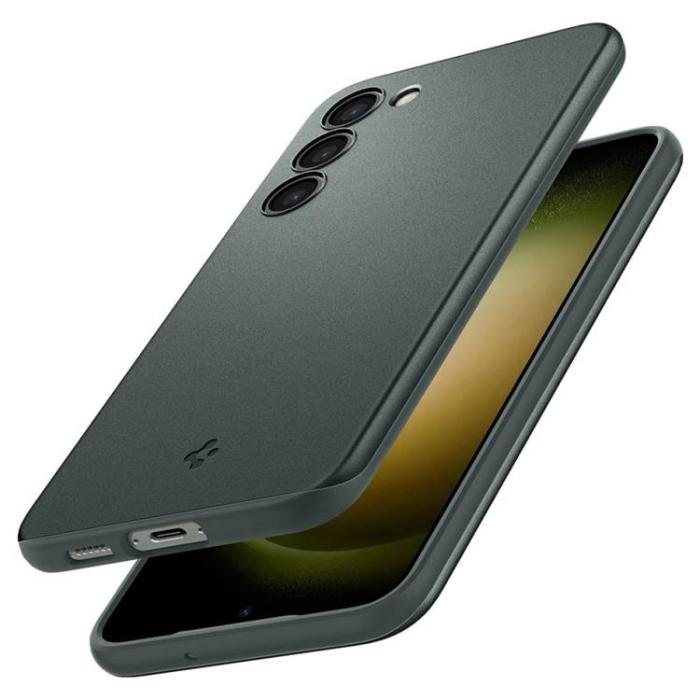 Spigen - Spigen Galaxy S23 Mobiskal Thin Fit - Grön