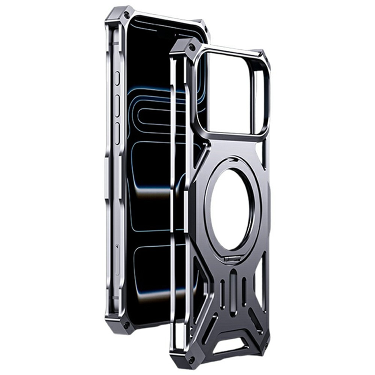 iPhone 17 Pro Mobilskal Bumper Frameless - Silver | 2353 | AlltMobil