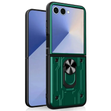 A-One Brand - Galaxy Z Flip 7 Mobilskal Kickstand - Grön