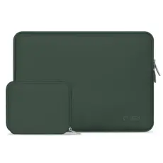 Tech-Protect - Tech-Protect Datorfodral Till (15-16") Neoslim - Midnight Grön