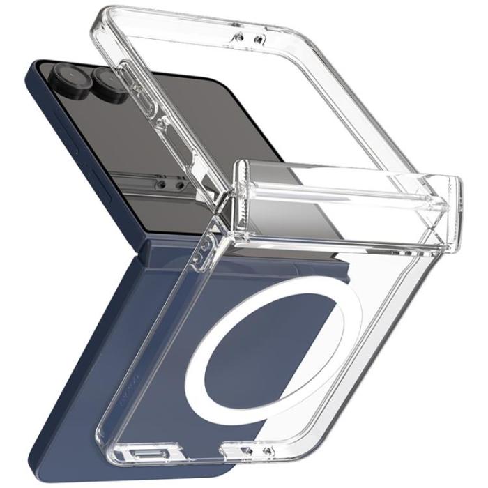 Araree - Araree Galaxy Z Flip 7 Mobilskal MagSafe Qi2 Duple 360 M - Transparent