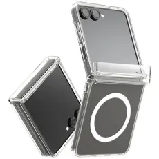 Araree - Araree Galaxy Z Flip 7 Mobilskal MagSafe Qi2 Duple 360 M - Transparent