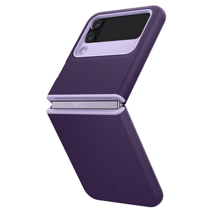 UTGATT - Spigen Galaxy Z Flip 4 Skal Caseology Nano Pop - Ljusviolett