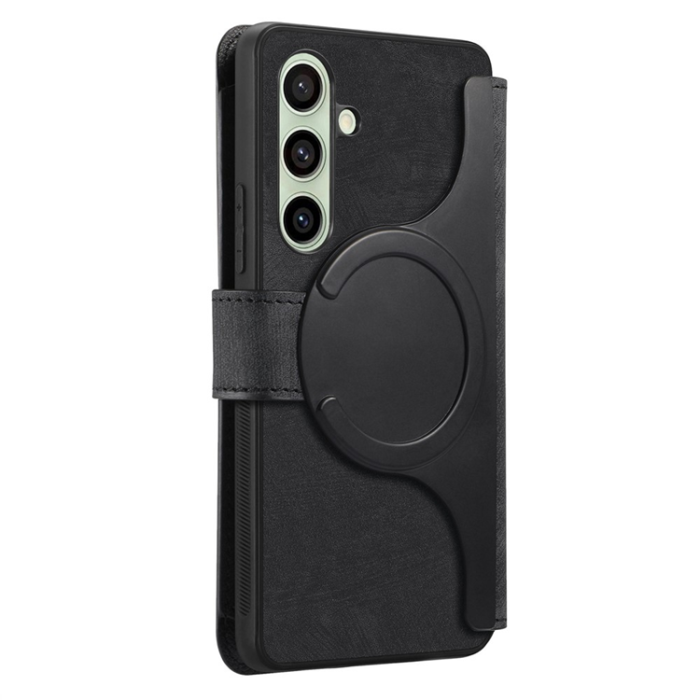 CASENEO - Caseneo Plånboksfodral För Galaxy A26 Magnetic Läder - Svart