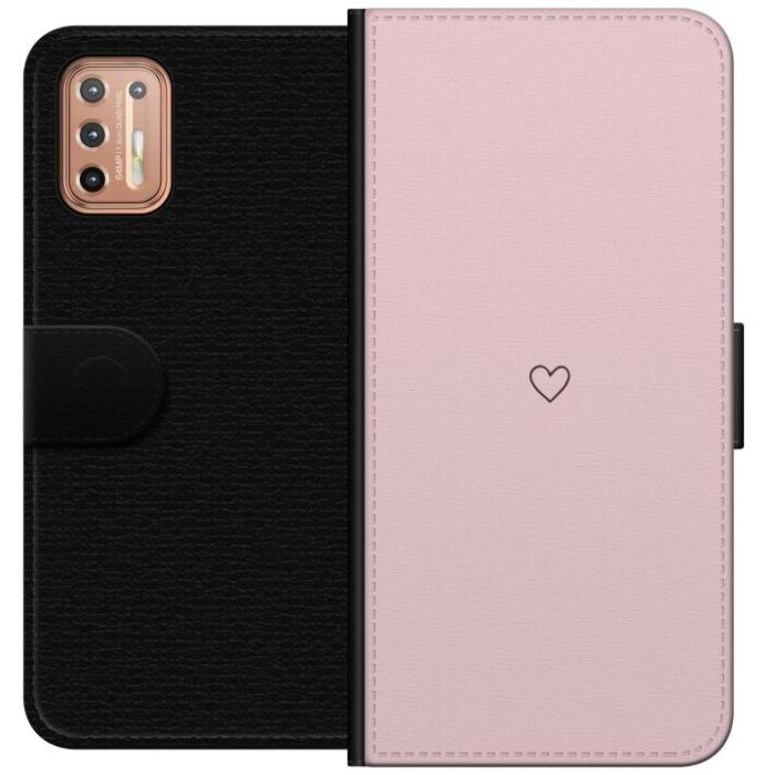 iSecrets - Plånboksfodral till Motorola Moto G9 Plus med Litet Hjärta