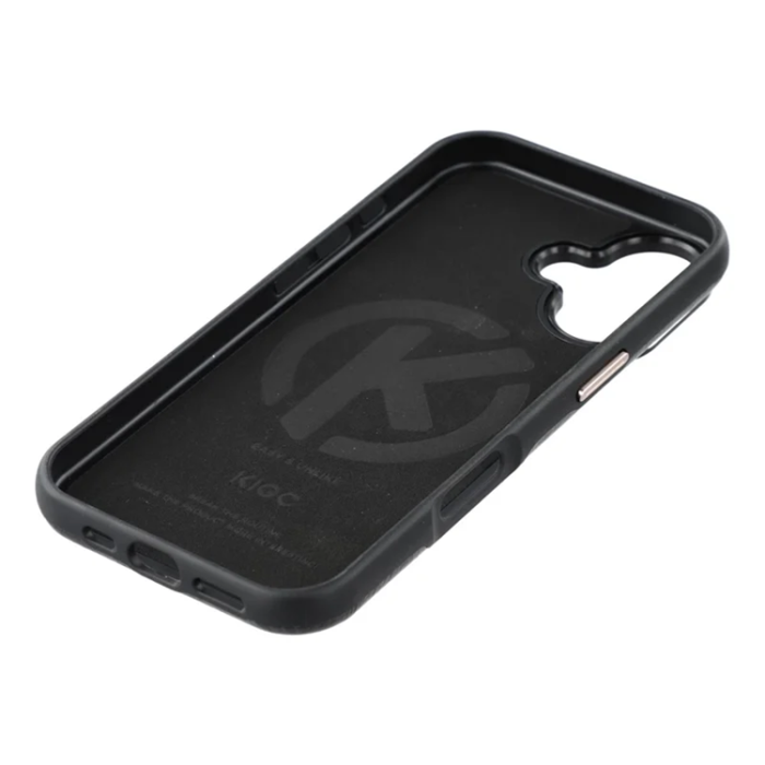 KIGC - KIGC iPhone 17 Mobilskal Magsafe Läder - Svart