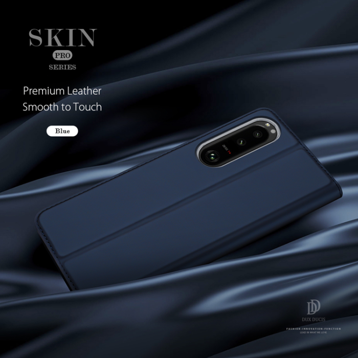 Dux Ducis - Dux Ducis Sony Xperia 1 V Plånboksfodral Skin Pro - Blå