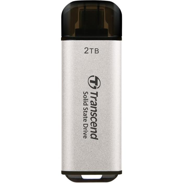 Transcend - Transcend Portabel Mini SSD USB-C 2TB - Silver
