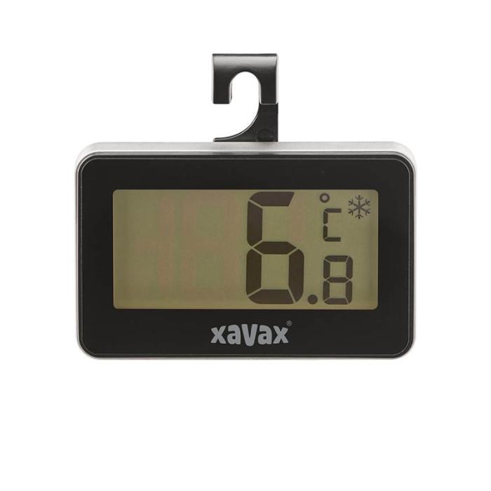 Xavax - XAVAX Termometer Digital för Kylskåp Frys Svart
