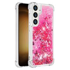 OEM - Mobilskal f&ouml;r Samsung Galaxy S26 Plus TPU Glitter Shockproof - Rosa
