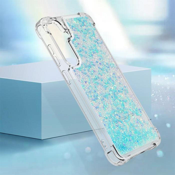 OEM - Mobilskal för Samsung Galaxy S26 Plus TPU Glitter Shockproof - Blå