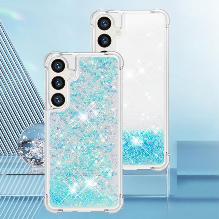 OEM - Mobilskal för Samsung Galaxy S26 Plus TPU Glitter Shockproof - Blå