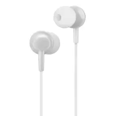 Hoco - HOCO h&ouml;rlurar initial sound universal med mikrofon M14 vit