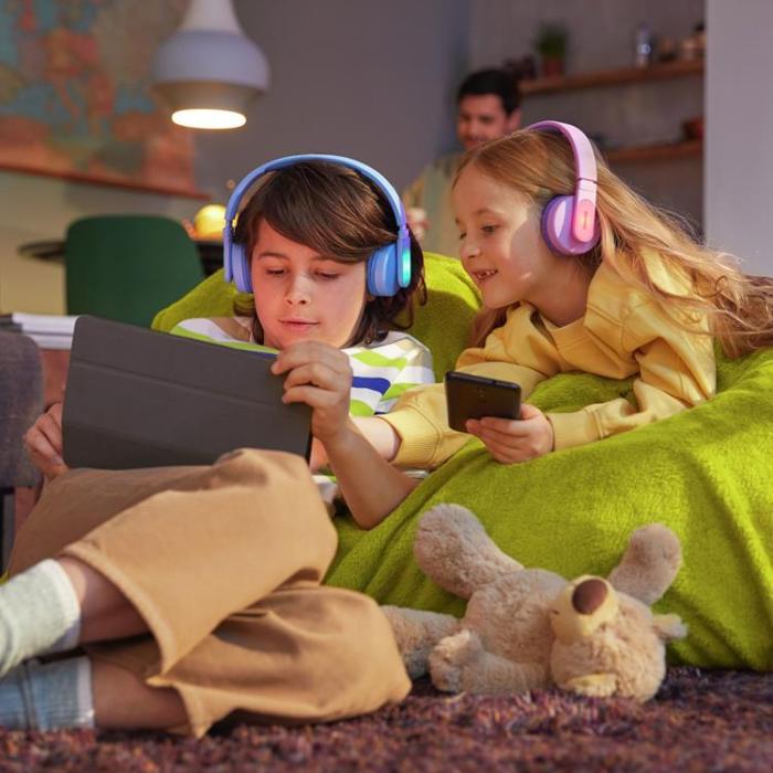 Philips - Philips Trådlösa On-ear-hörlurar för barn Blå