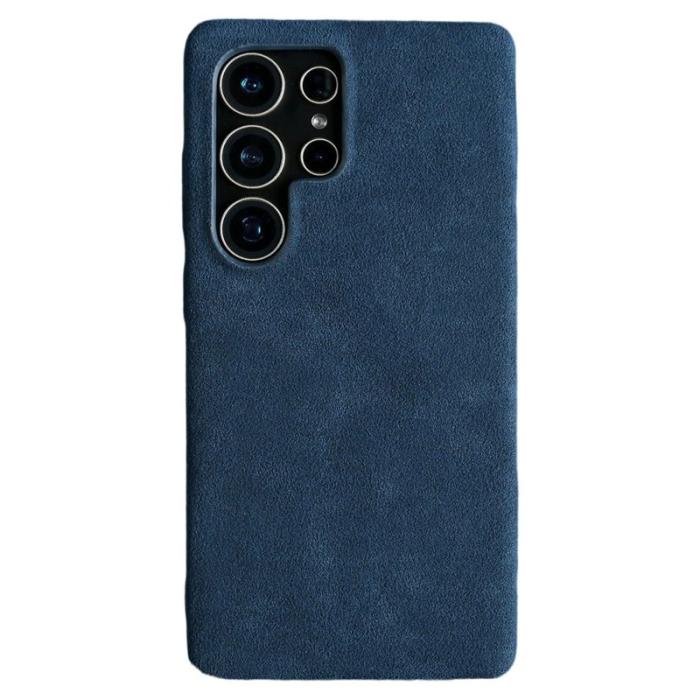 OEM - Mobilskal för Samsung Galaxy S26 Ultra Magnetiskt Konstläder - Mörkblå