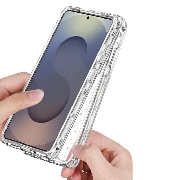 OEM - Mobilskal för Samsung Galaxy S26 Ultra Transparent TPU - Hjärtan