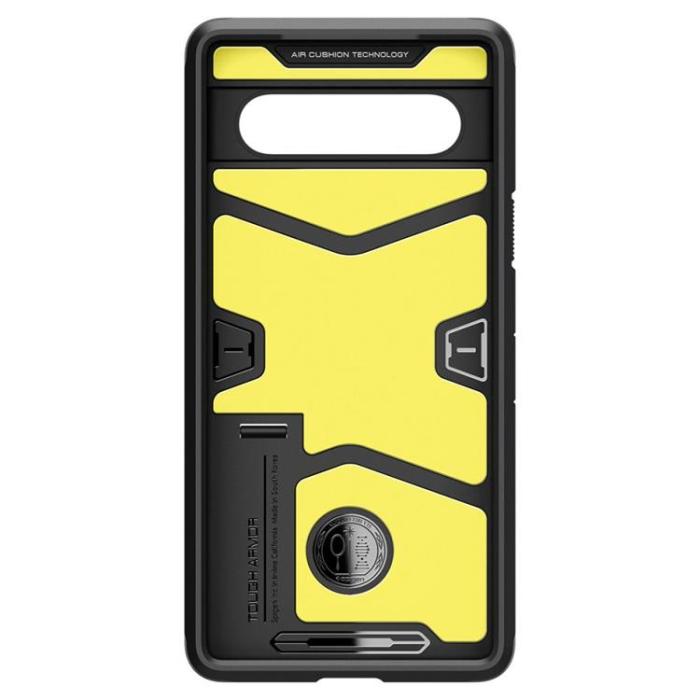UTGATT - Spigen Google Pixel 7A Mobilskal Tough Armor - Svart