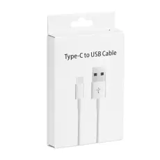 OEM - USB-C till USB-A kabel 3.1 / 3.0 HD2 1m - Vit
