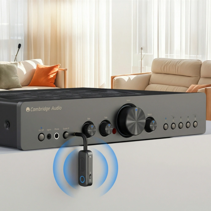 Tech-Protect - Tech-Protect Aux Adapter Bluetooth Ultraboost AU02 - Svart