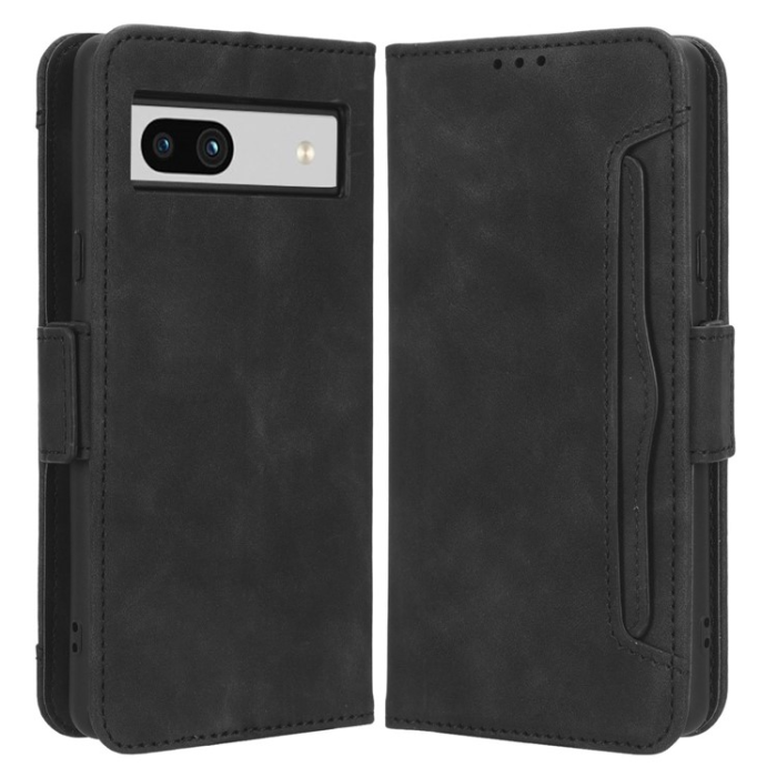A-One Brand - Google Pixel 7A Plånboksfodral PU-Läder - Svart