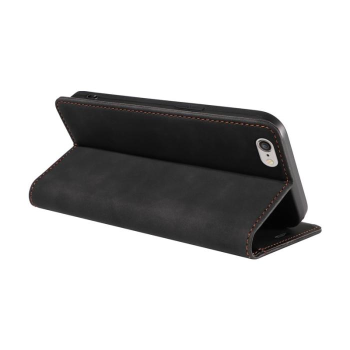 BETOPNICE - BETOPNICE 003 iPhone 6 Plus/7 Plus/8 Plus Plånboksfodral TPU+PU - Svart