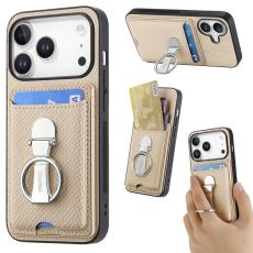 CASENEO - CASENEO C1-19 iPhone 17 Pro Max Fodral KonstL&auml;der - Aprikos