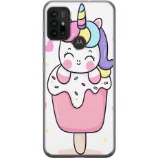 iSecrets - Mobilskal till Motorola Moto G30 med Glad enh&ouml;rning