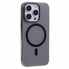 X-Level - X-LEVEL Mobilskal till iPhone 16 Pro Transparent Bakside Svart