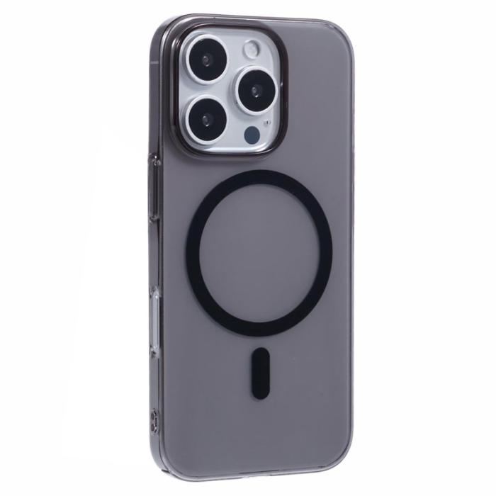 X-Level - X-LEVEL Mobilskal till iPhone 16 Pro Transparent Bakside Svart