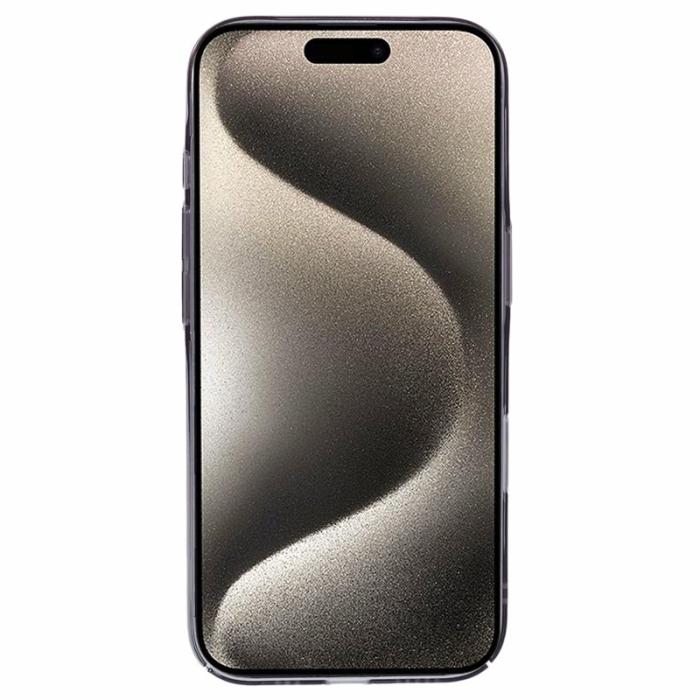 X-Level - X-LEVEL Mobilskal till iPhone 16 Pro Transparent Bakside Svart