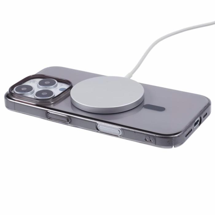 X-Level - X-LEVEL Mobilskal till iPhone 16 Pro Transparent Bakside Svart