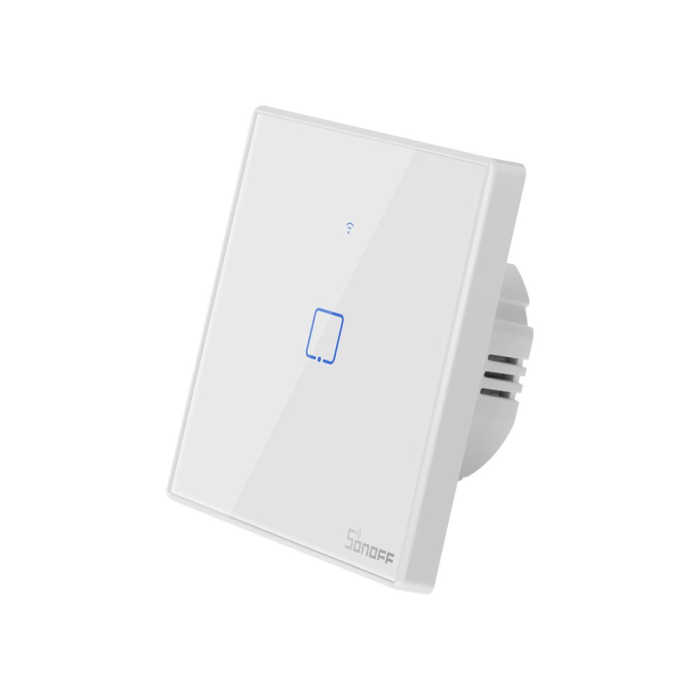 Sonoff - Sonoff Single Channel Wi-Fi Light Switch T2EU1C-TX - Vit