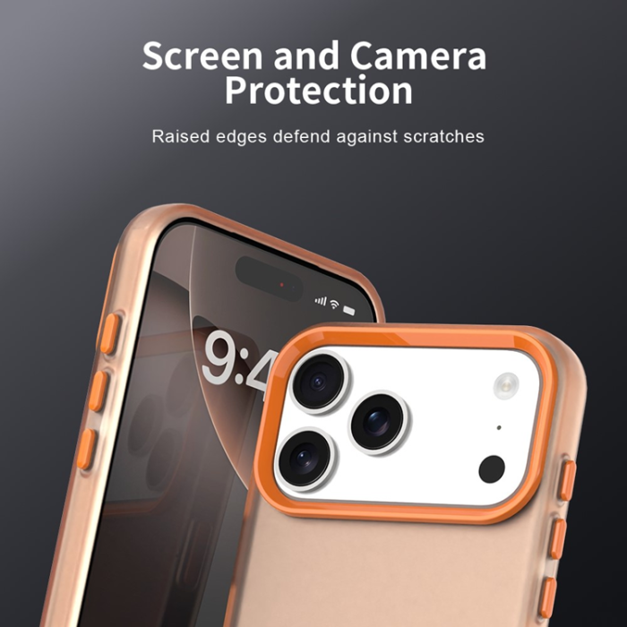 A-One Brand - iPhone 17 Pro Mobilskal Matte Anti-Drop - Orange