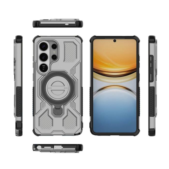 OEM - Mobilskal till Samsung Galaxy S26 Ultra Shockproof PC + TPU - Grå