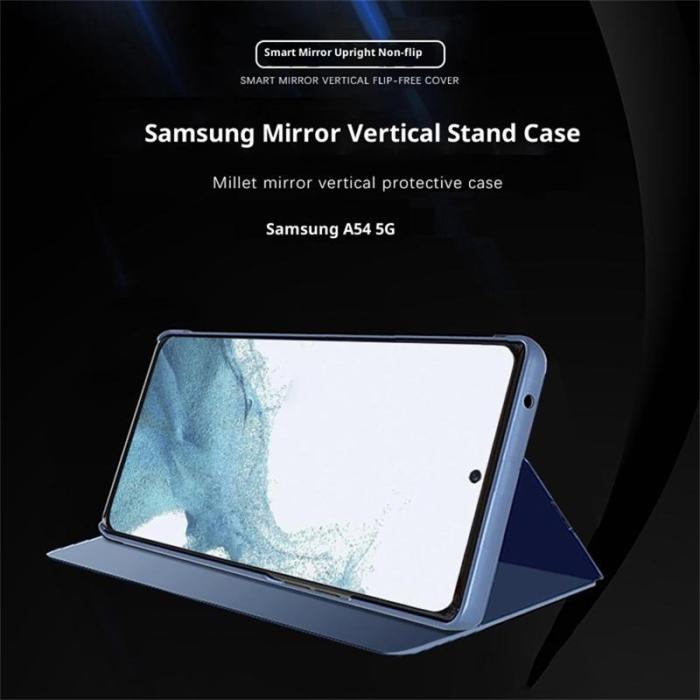 OEM - Samsung Galaxy S26/S26 Pro Skal Fodral Läder Flip - Blå