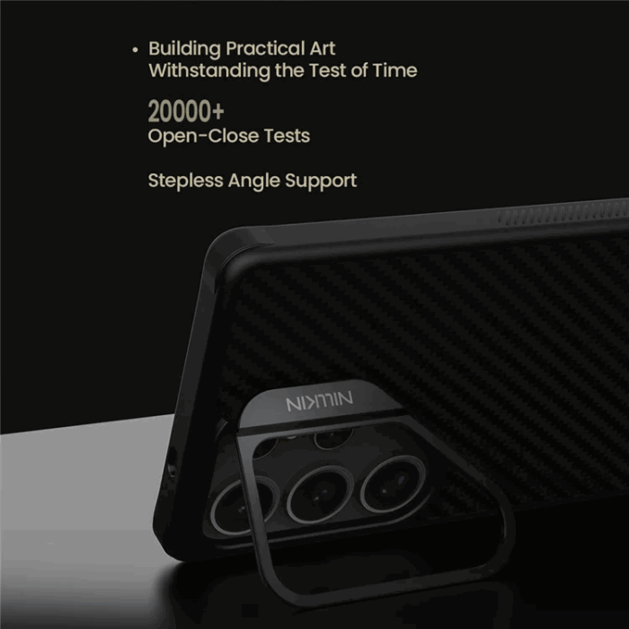 Nillkin - Nillkin Galaxy S25 Ultra Mobilskal Magsafe Aramid Fiber Hollow TPU