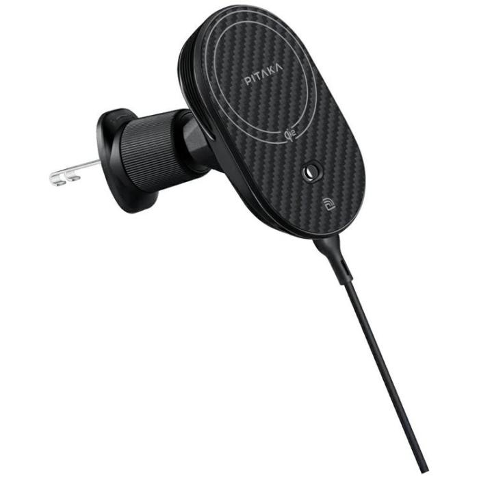 PITAKA - PITAKA Qi2 MagSafe Bilhållare med 15W Trådlös Laddning NFC MagEZ Pro 2