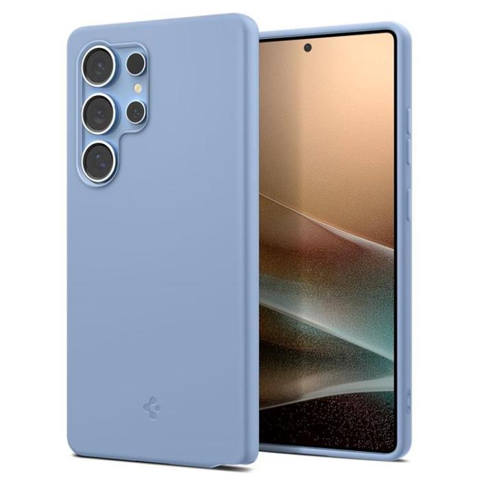 Spigen - Spigen Galaxy S25 Ultra Mobilskal Magsafe Silikon Fit - Blå