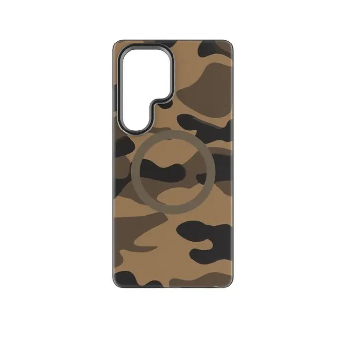 Forcell - Forcell Galaxy S25 Ultra Mobilskal Magsafe Levels - Desert Camo