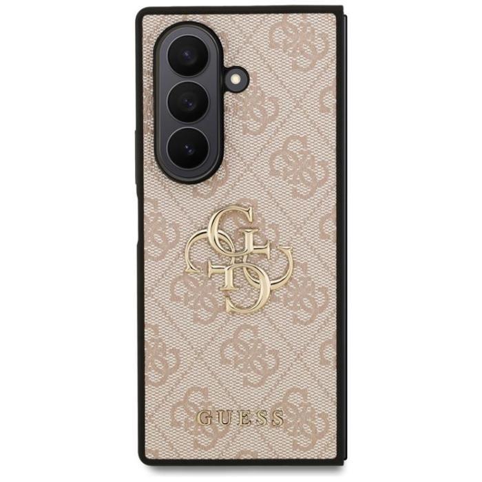 Guess - Guess Galaxy Z Fold 7 Mobilskal Big 4G Logo Classic Logo - Rosa