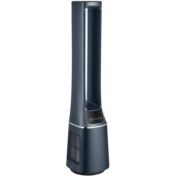 Midea - Midea Golvfläkt 2 i 1 med Luftrenare WiFi - Mörkblå