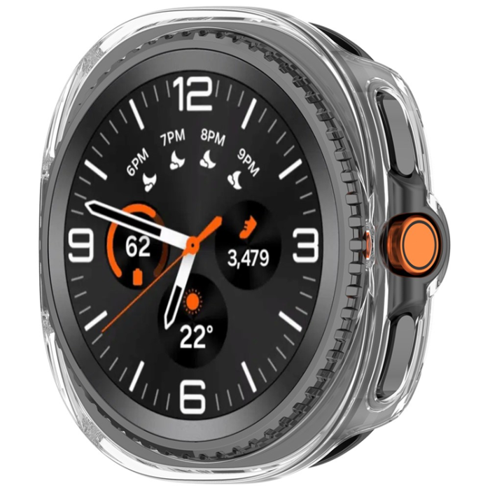 A-One Brand - Galaxy Watch 8 Classic (46mm) Skal Hollow Design - Transparent