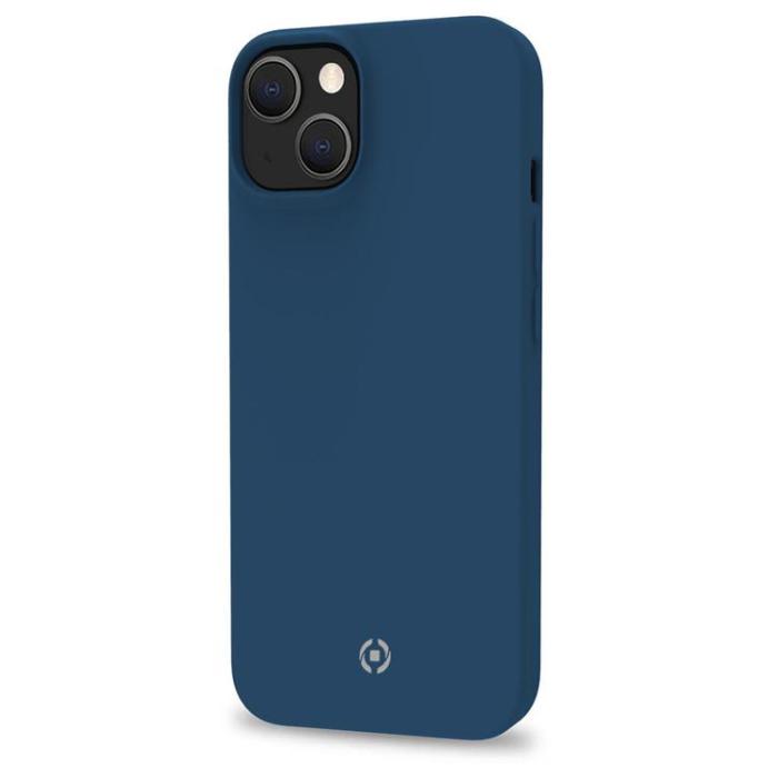 Celly - CELLY iPhone 14 Skal Cromo Soft Rubber - Blå