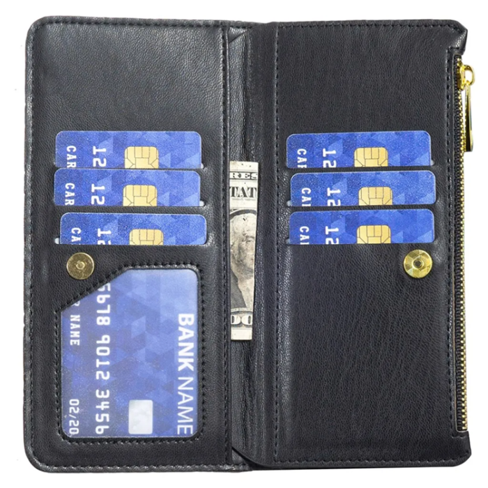 Taltech - Galaxy Z Fold 6 5G Plånboksfodral Binfen Color - Svart
