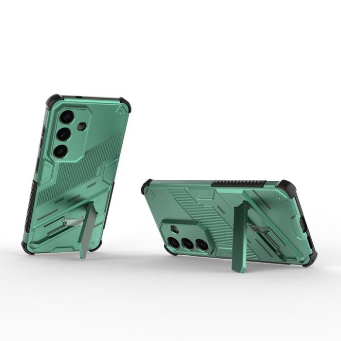 OEM - Mobilskal till Samsung Galaxy S26/S26 Pro PC + TPU Stötsäker - Grön